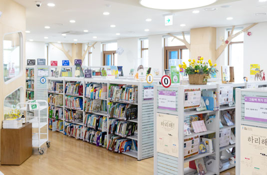 송파위례도서관 전경